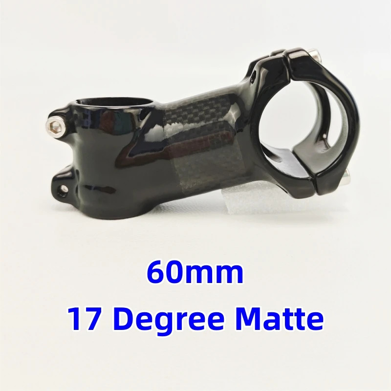 MTB Road Mountain Bicycle Carbon Alloy Stem 31.8*60-120mm 6/17 Degrees Bike Stem