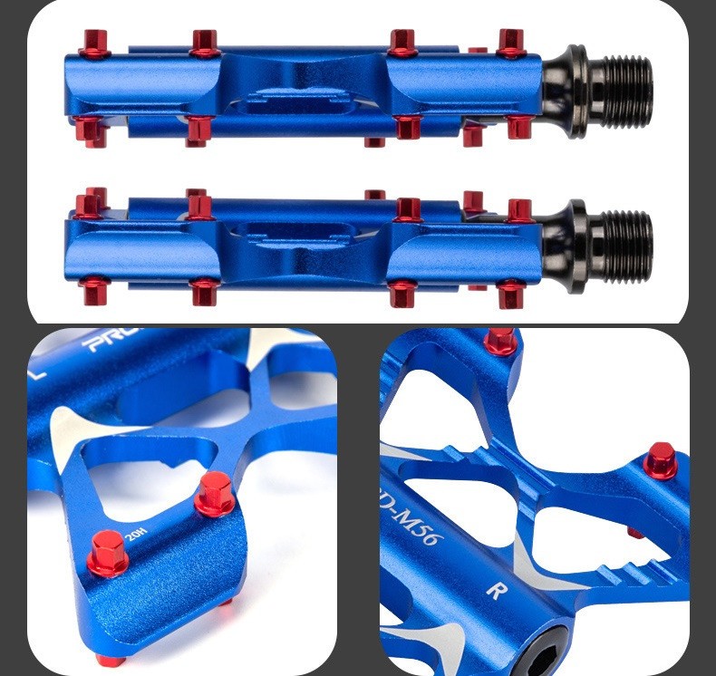 Butterfly Aluminum Road MTB Mountain Bike XC Bicycle Pedal Bearing Flat Pedals