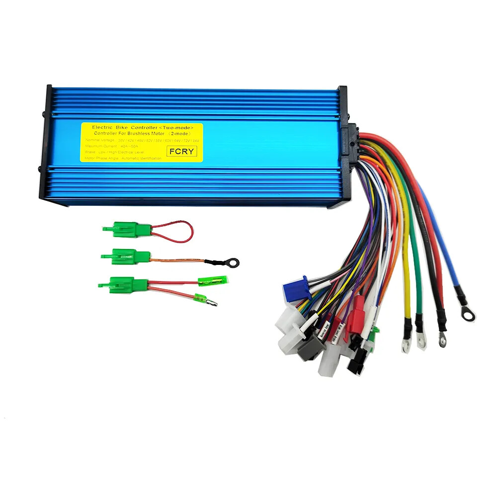 48V 60V 72V 1500W 3000W Brushless Controller 18mos 50A EBike/Tricycle/Motorcycle