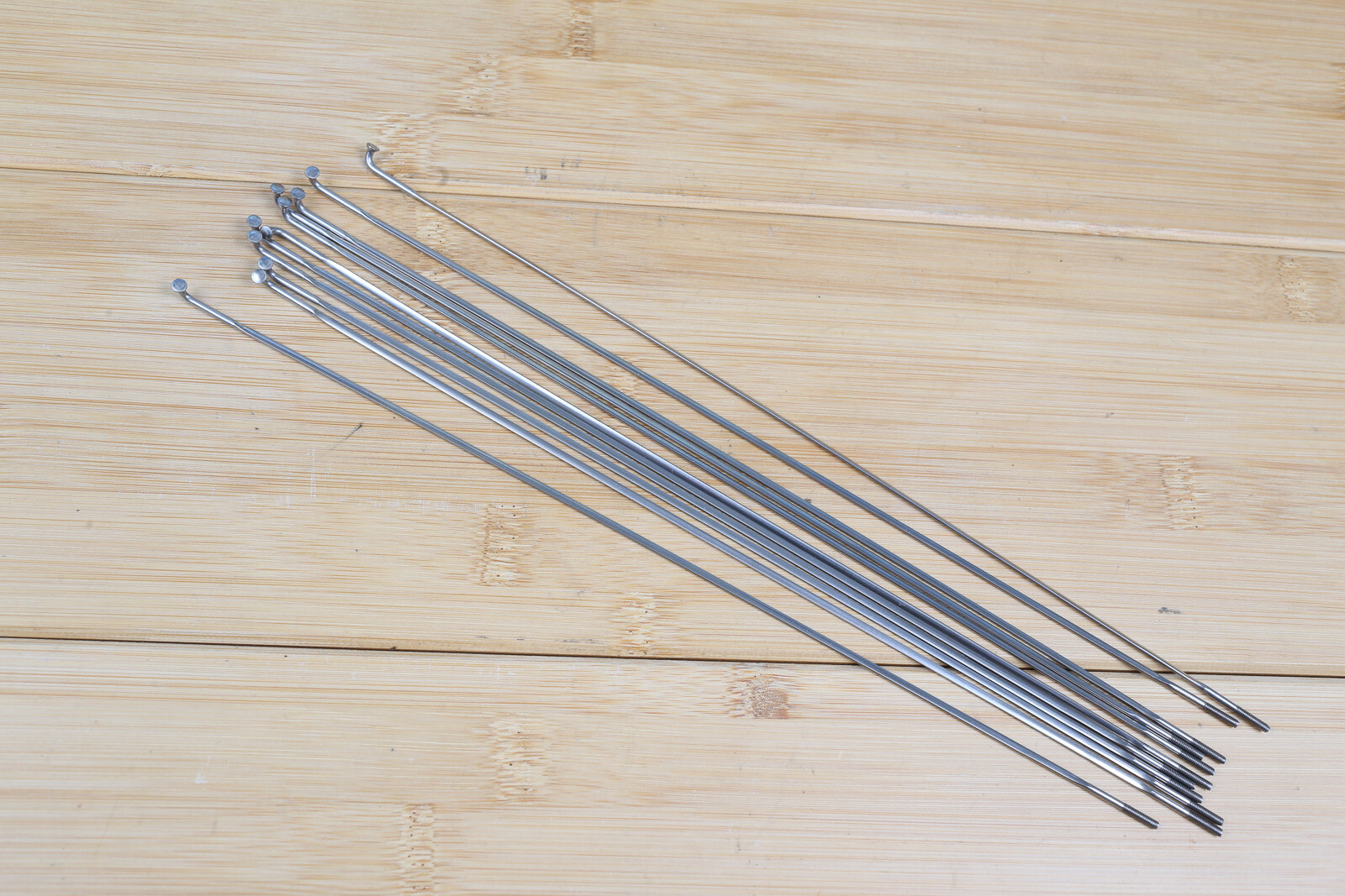 Sapim CX-Ray Single Spokes Silver J Bend Bladed 282mm 2.0 mm 14 Ga Spoke