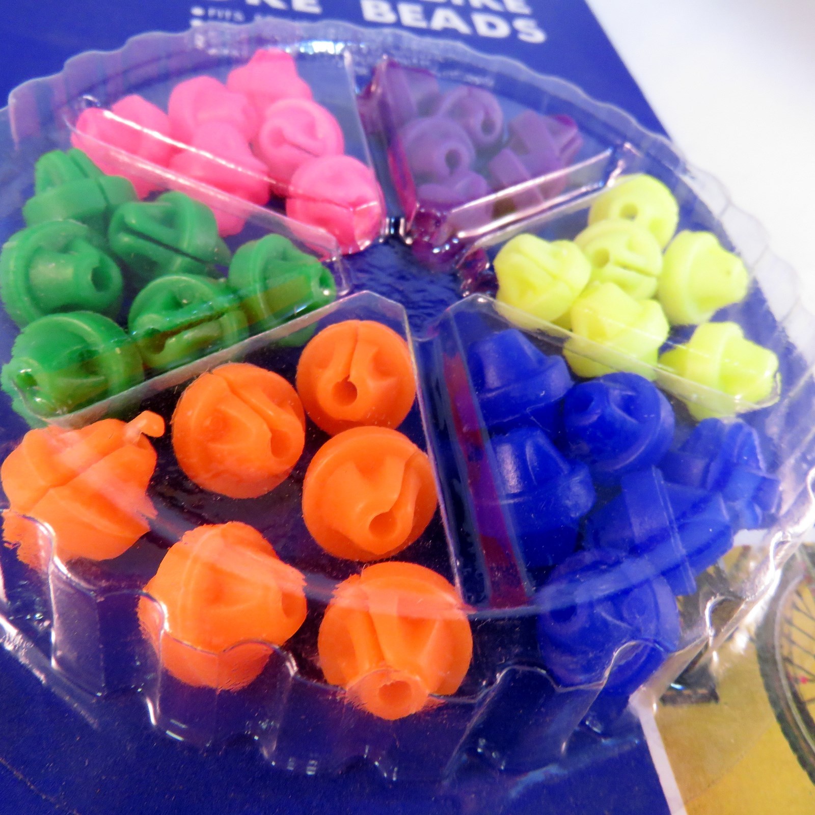 Bicycle Wheel Spokes Spokey Dokeys Spoke Beads Snap On Color & Noise