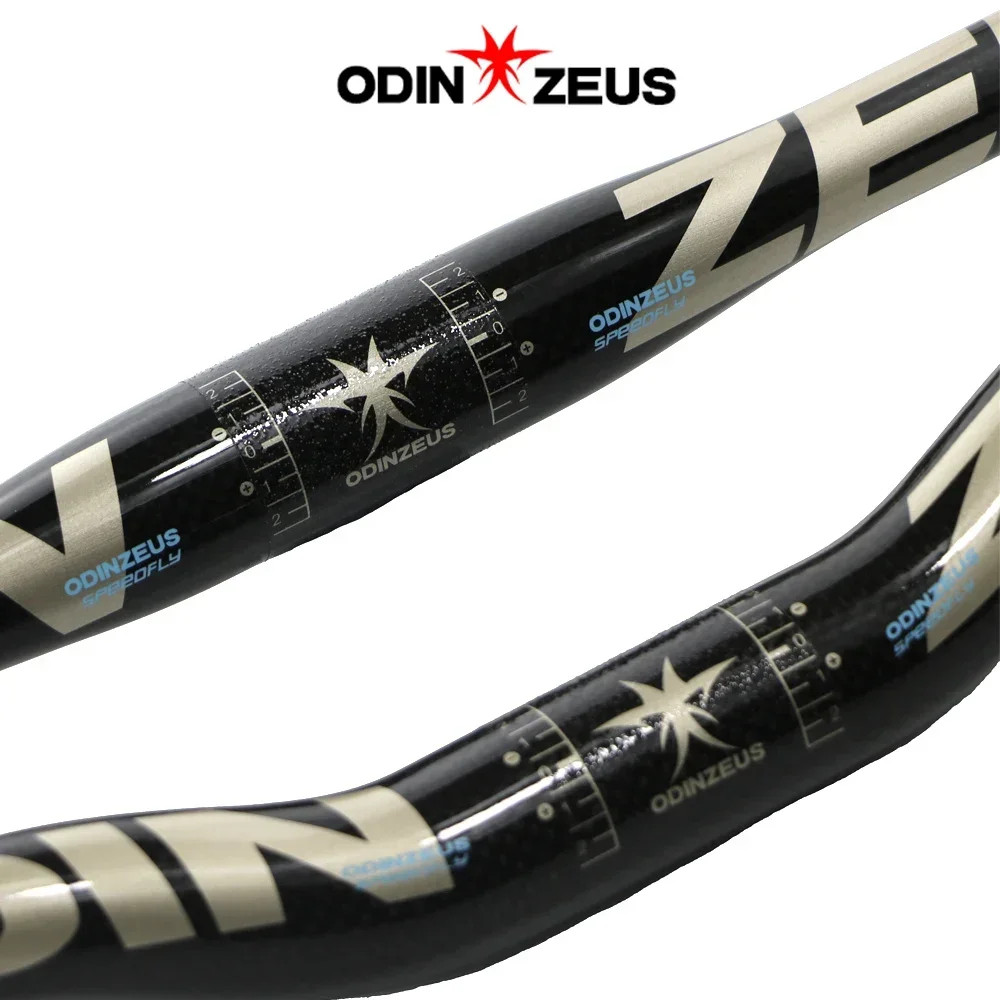 Ultralight Mountain Bike Carbon Handlebar Flat Upright Riser Bar Diameter 31.8mm