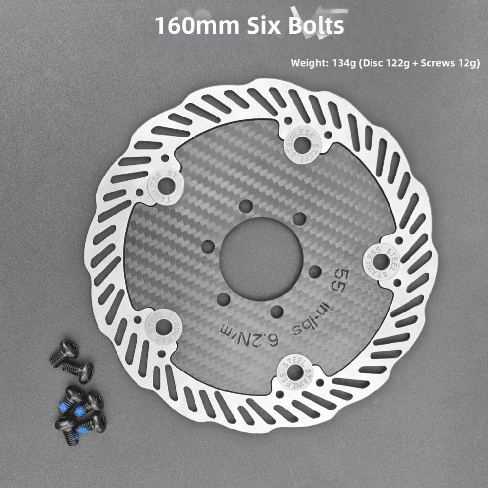 Ultralight Carbon Fiber Bike Disc Brake FOR ROTOR 140mm 160mm MTB Road Bike New