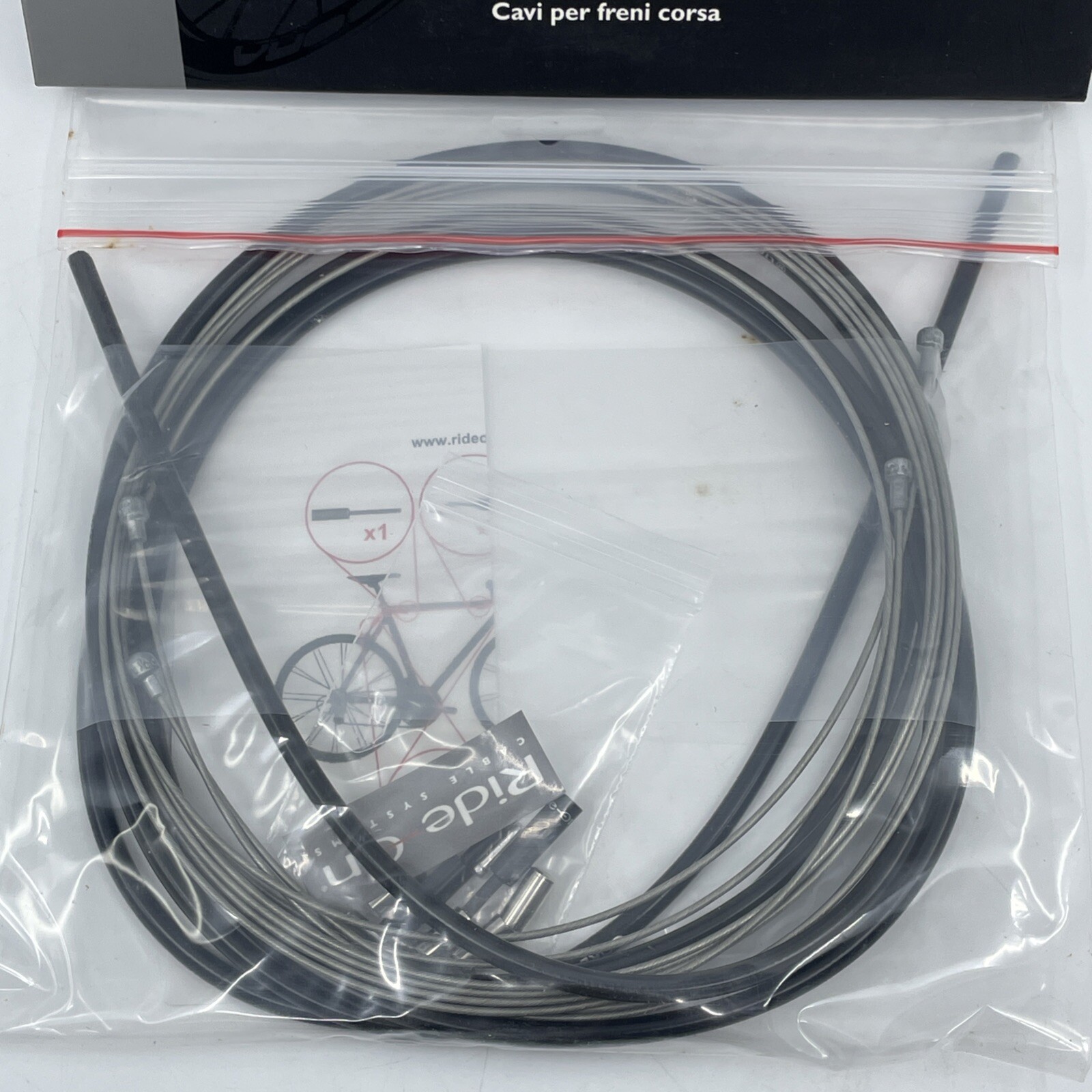Gore RIDE-ON BLACK Low Friction Road Brake Cable/Housing Set Shimano Campagnolo
