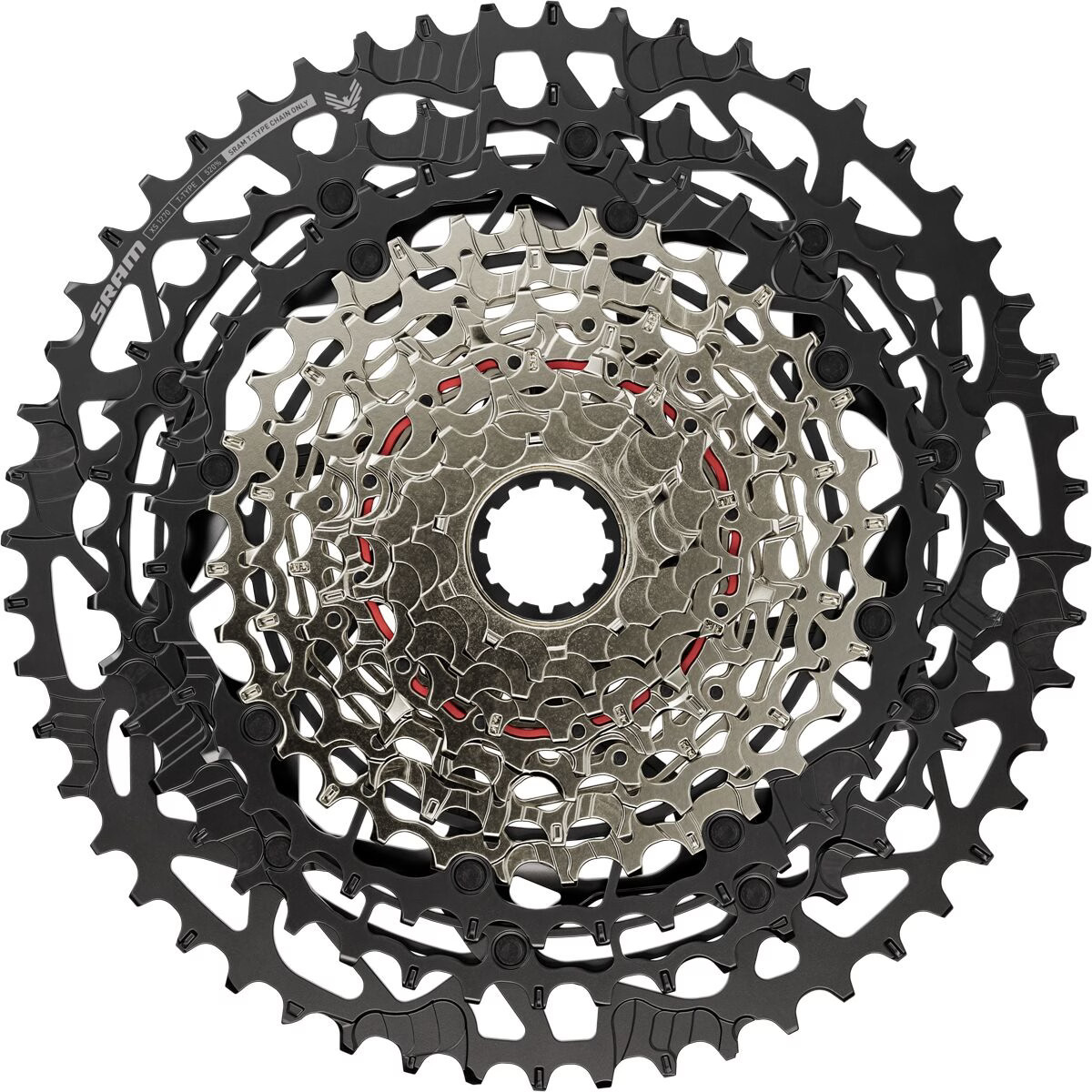 SRAM Eagle 90 T-Type E-MTB DUB Groupset – Cranks Not Included One Color, BCD, 34