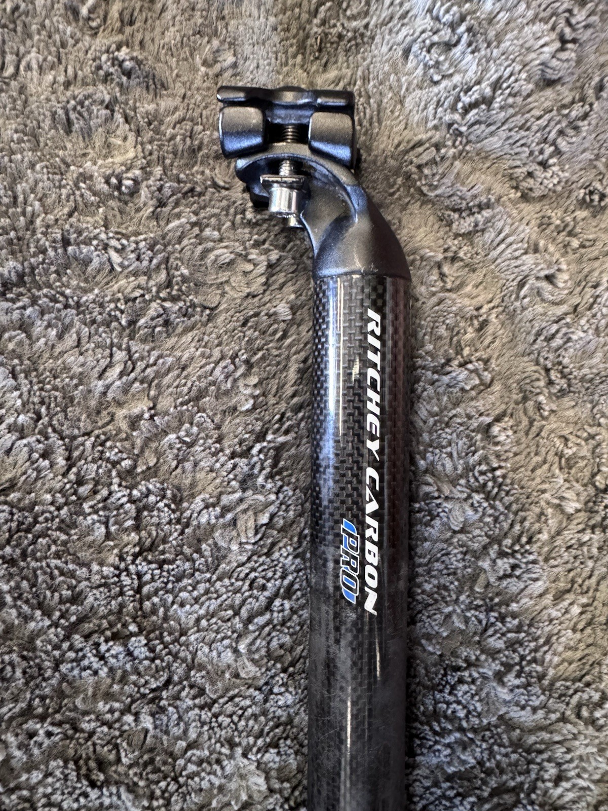 Ritchey Carbon Pro Road Bike Seatpost Carbon Fiber Black Plain Seatpost 31.6