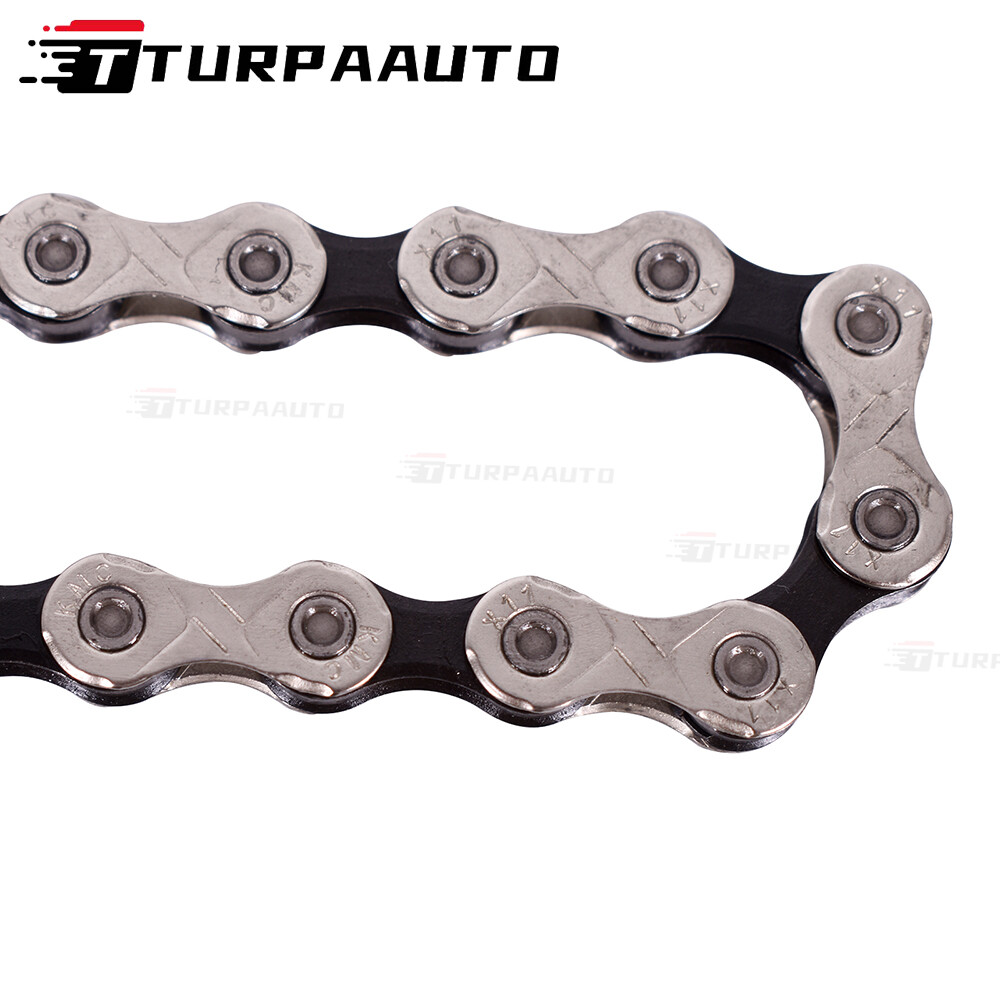 KMC X11 11-Speed 118L Bike Chain Gray Stretch-Proof fits Campy SRAM Shimano