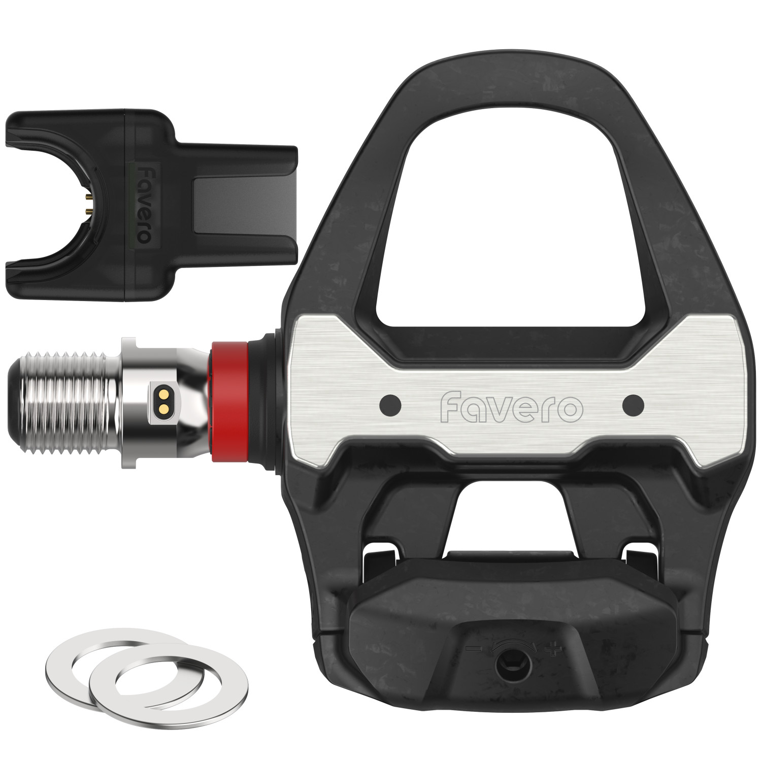 Favero Assioma PRO RS-UP Upgrade Pedal 773-20-05 with Cleats 6 Degree and Towel