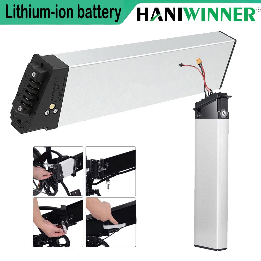 48V 10AH Folding Built-in Battery With BMS Li-ion Batterise for SAMEBIKE KAISDA