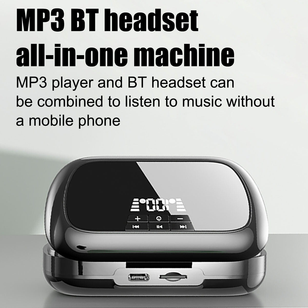 Wireless Bluetooth 5.0 Headset TWS Earphones Earbuds Stereo Headphones Ear Hook