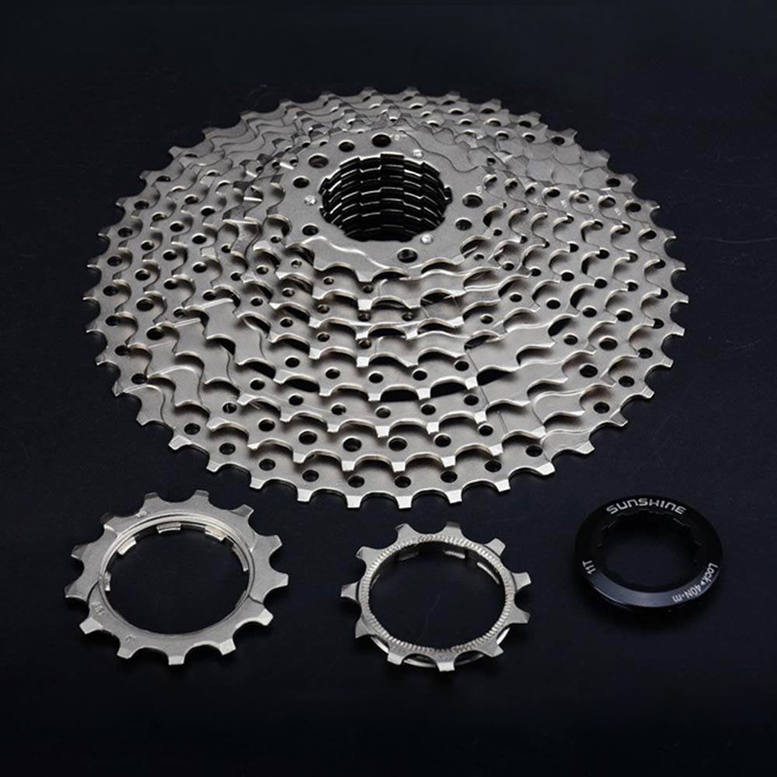 SUNSHINE 10 Speed 11-36T/40T/42T Cassette Flywheels Sprockets for Shimano SRAM