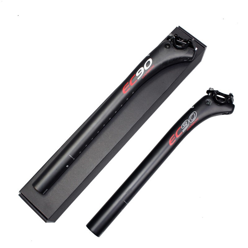 EC90 Carbon Fiber Bicycle Seat Post Mountain Bike Seatpost 25.4/27.2/30.8/31.6mm