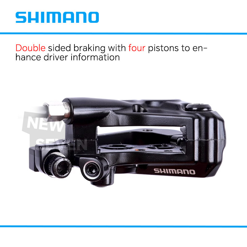 Shimano BR-MT420 Hydraulic Disc Brake 4-Piston Caliper PM Front/Rear/Pair OE