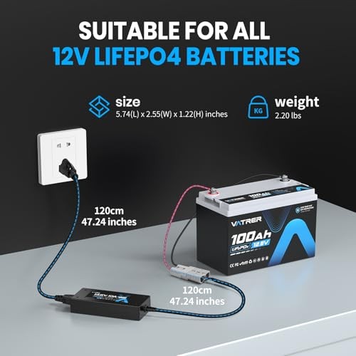 AC-DC Lithium Battery Charger AC-DC LiFePO4 Battery Charger 12V 14.6V 10A