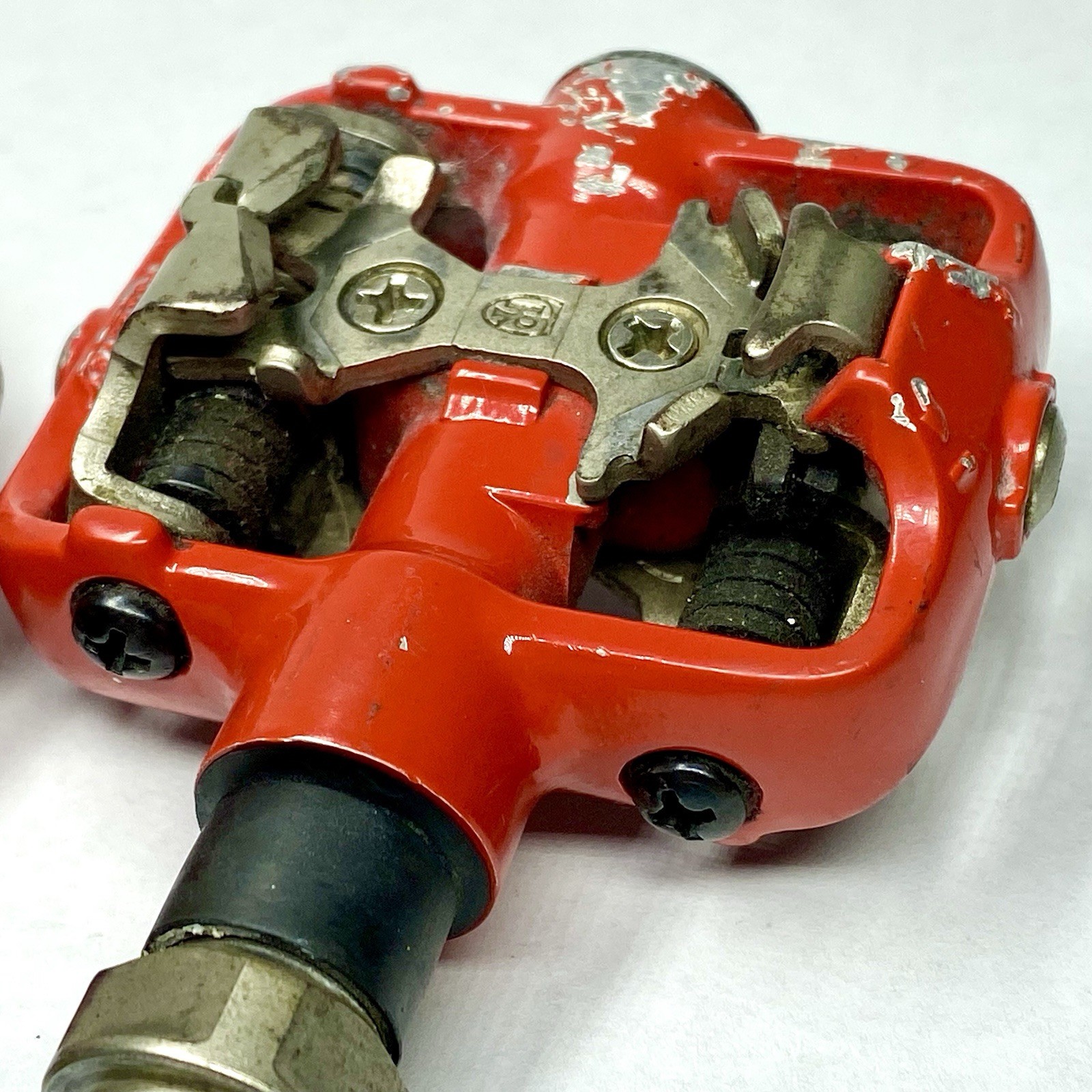 Ritchey Logic SPD Clipless Pedals Red 9/16” MTB Gravel Bike Pair