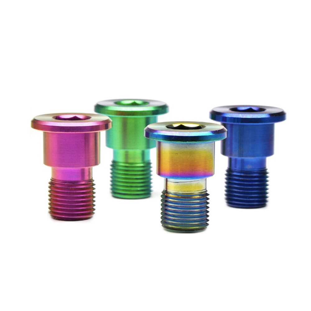 M14 Titanium alloy Screws for Brompton Folding Bike Left Pedal Screws Gr5