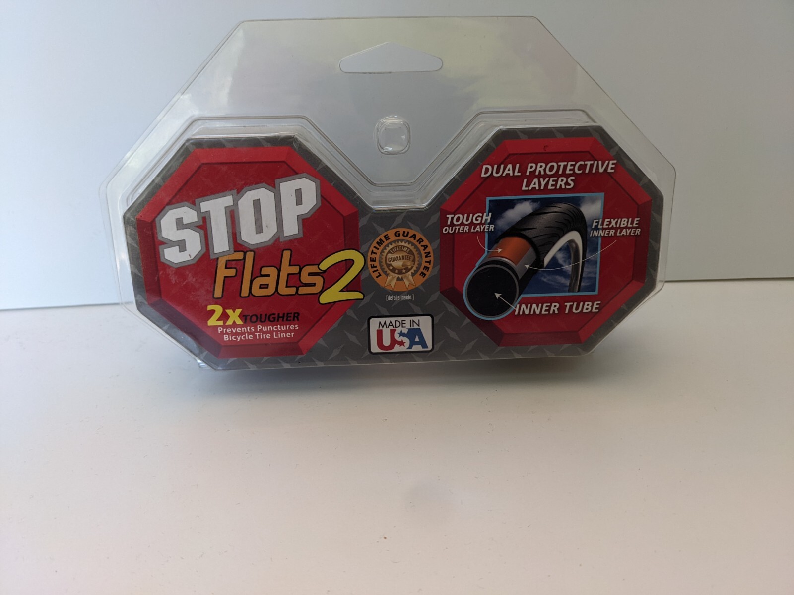 Stop Flats 2 Downhill Tan Size 29×2.0- 2.125 Bike Tube Bicycle