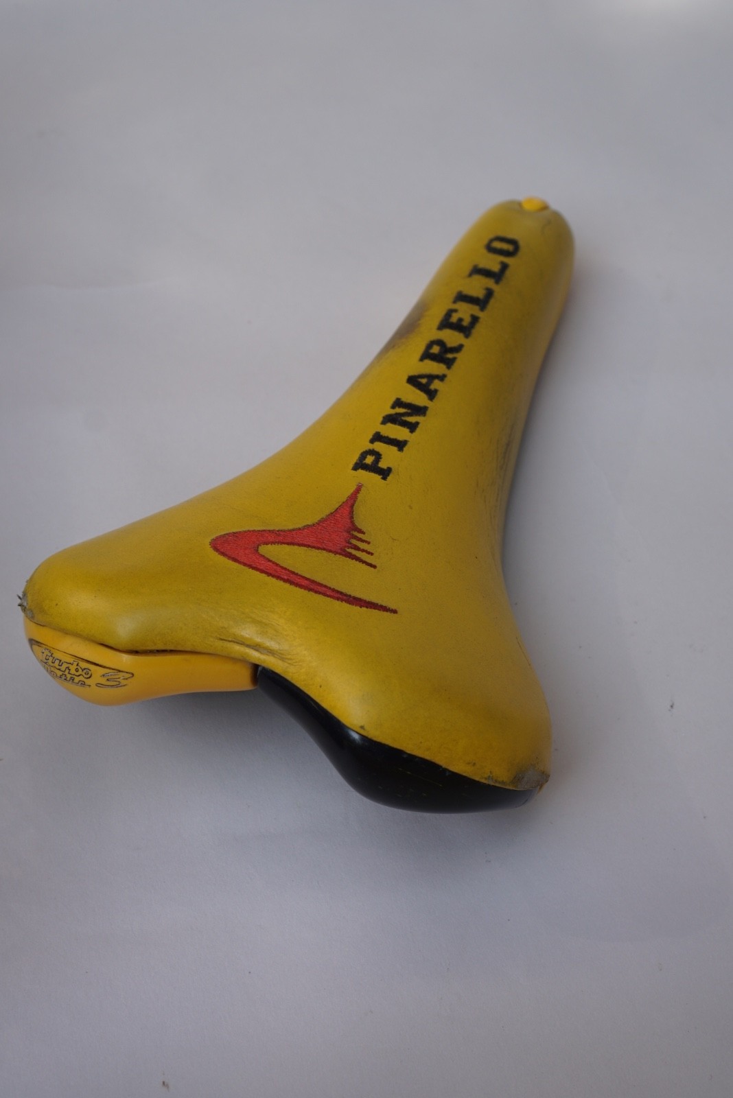 1998 Selle Italia Turbo 3 Tri Matic Pinarello Stitching Team Telekom Manganese