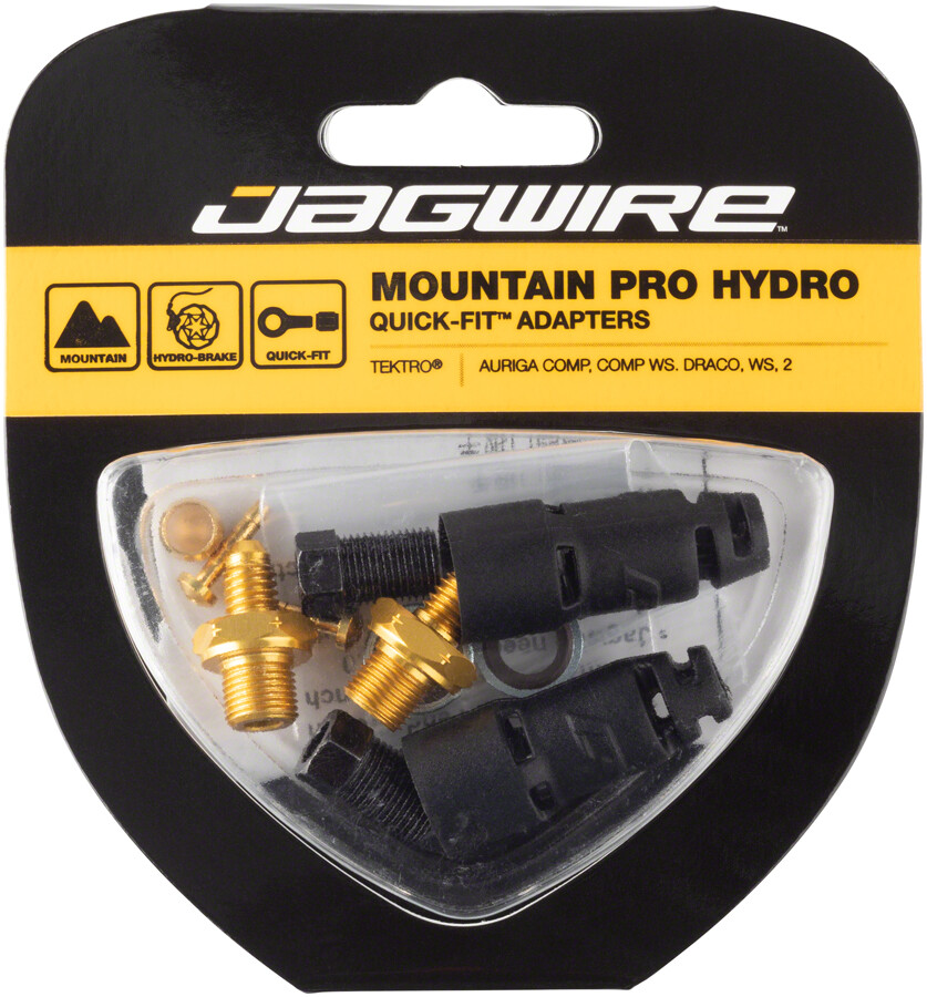 Jagwire Pro Disc Brake Hydraulic Hose Quick-Fit Adaptor- Tektro Auriga Comp/WS