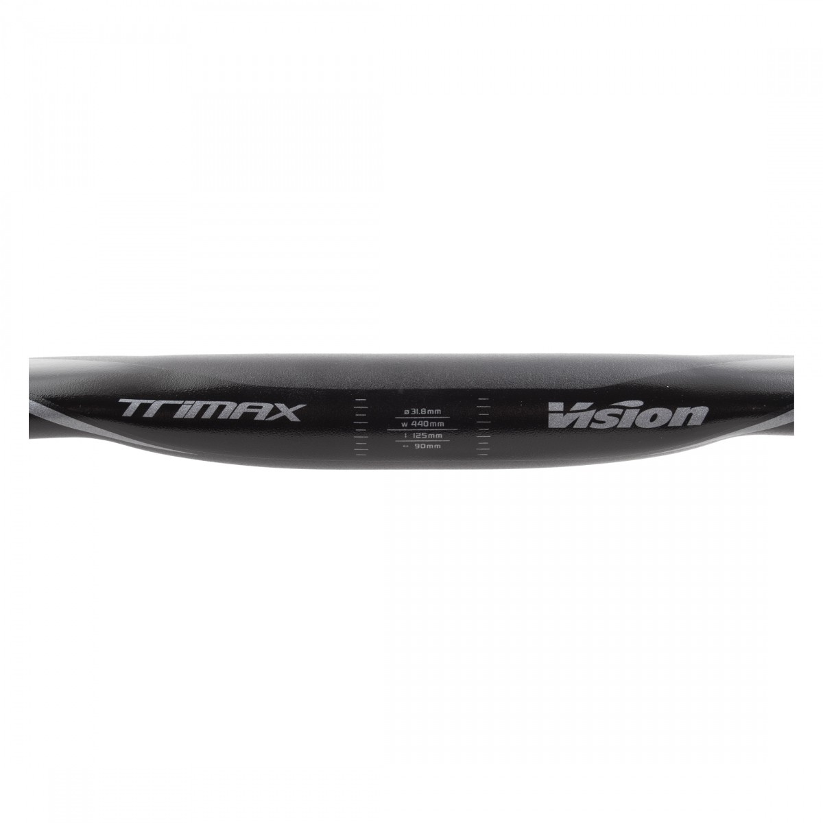 Full Speed Ahead Vision TriMax Aero Black 31.8mm 440mm Back Sweep 4°Aluminum