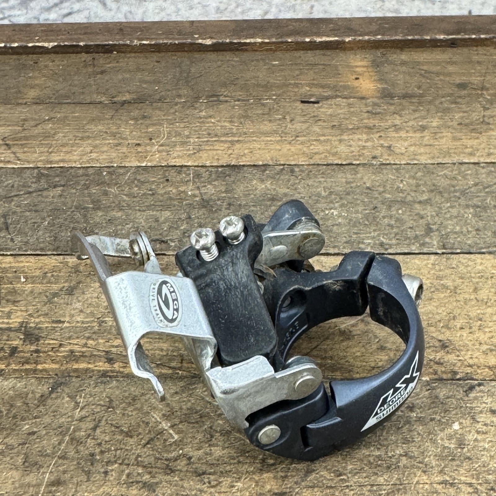Shimano Deore LX FD-M570 Front Derailleur 31.8 Triple 9s TOP Pull 90s MTB
