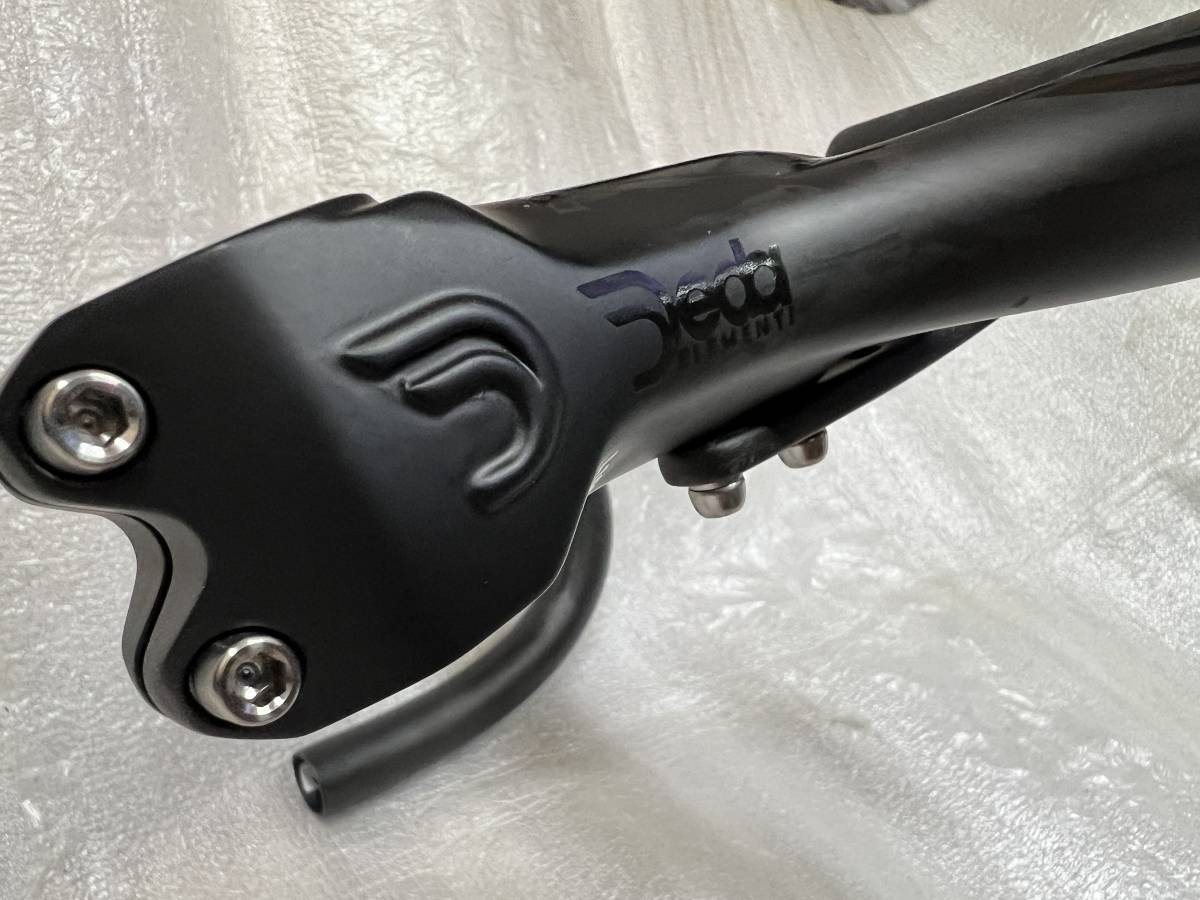 DEDA ALANERA Carbon Integrated Handlebar/Stem 390x100mm Road Bike Cockpit NEW