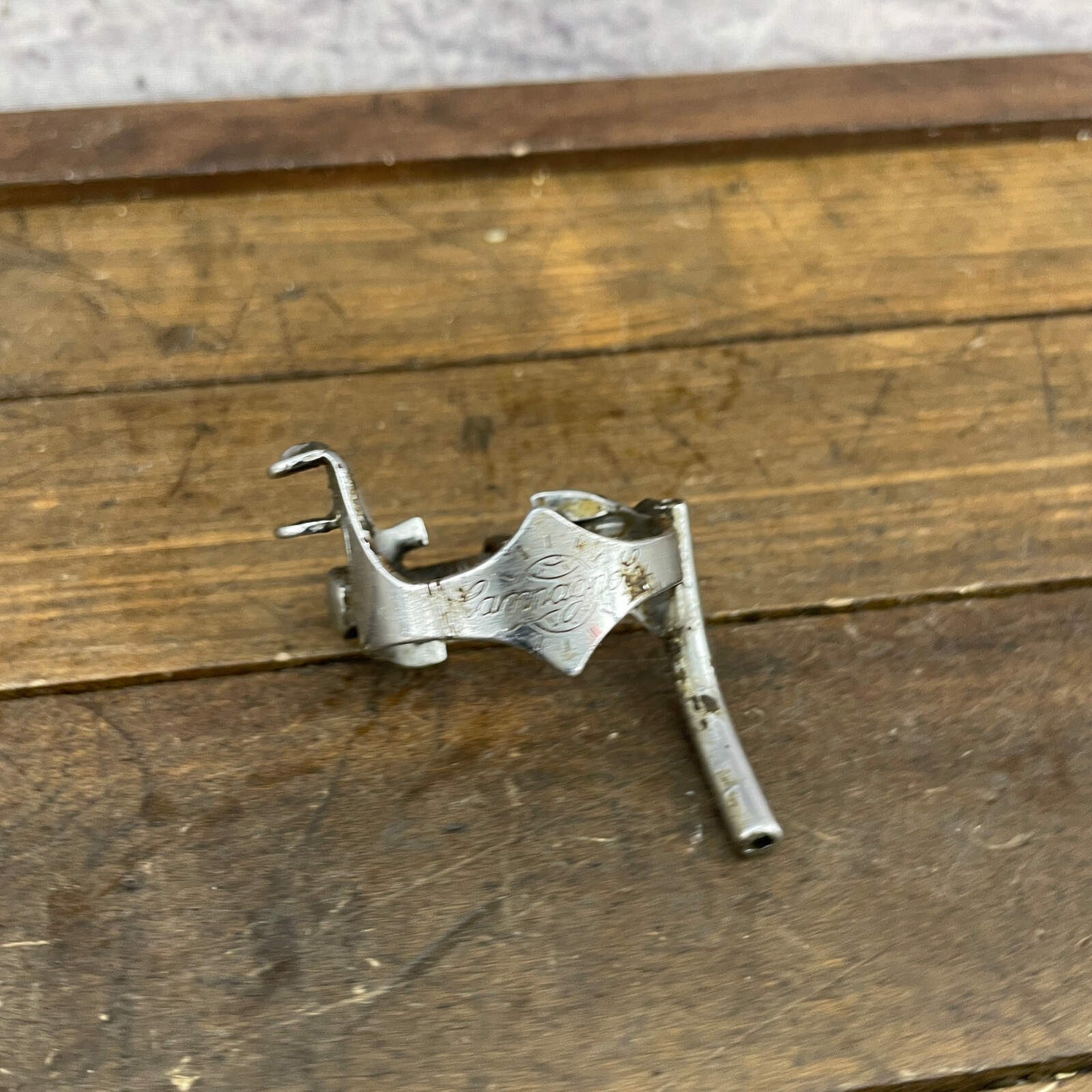 Vintage Campagnolo Cable Guide Clamp Bolt Nut Down Tube BREV 28.6 Short 70s B1