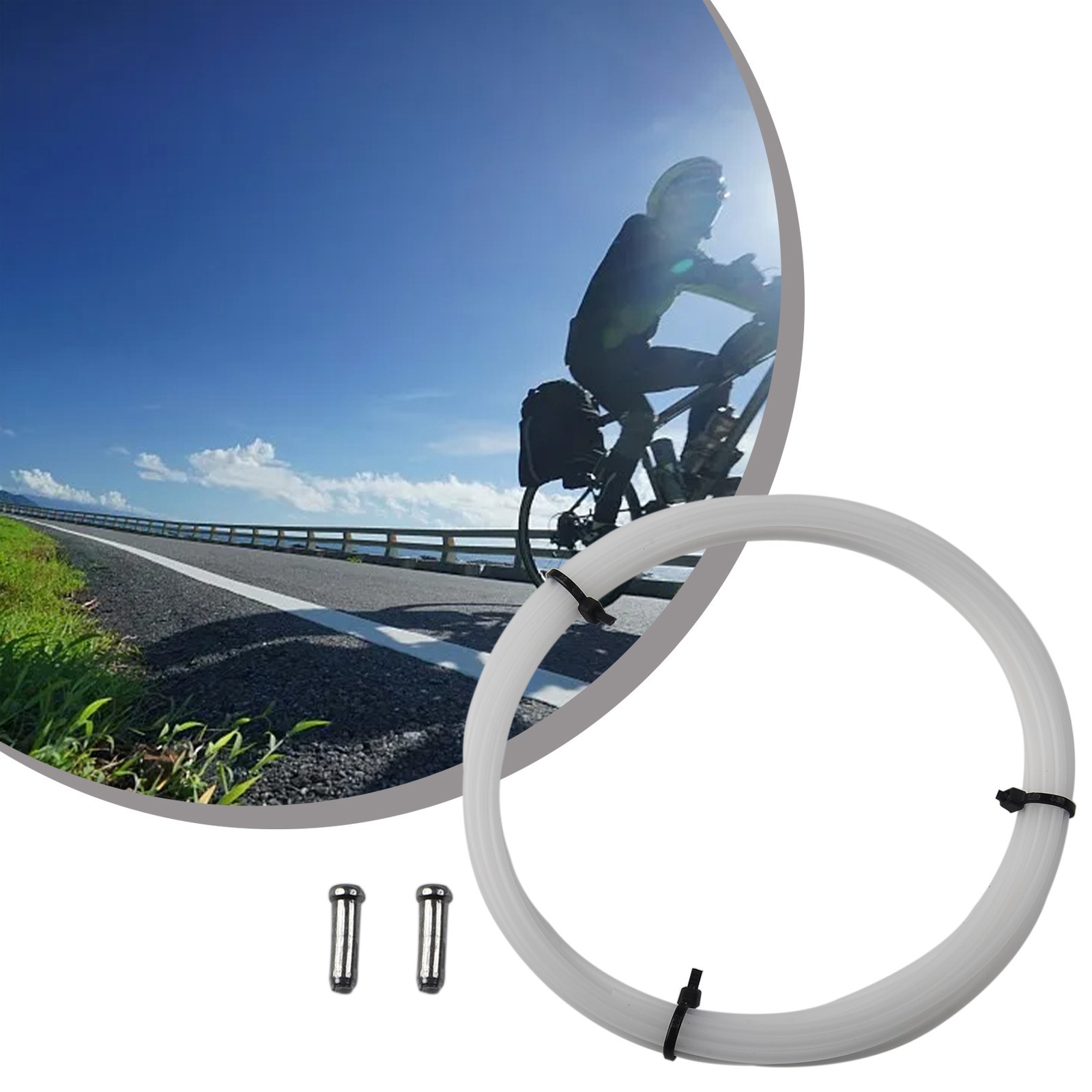 3 Meters Bicycle Bike Outer Brake Cable Housing Tube – Internal Cable Lube Liner