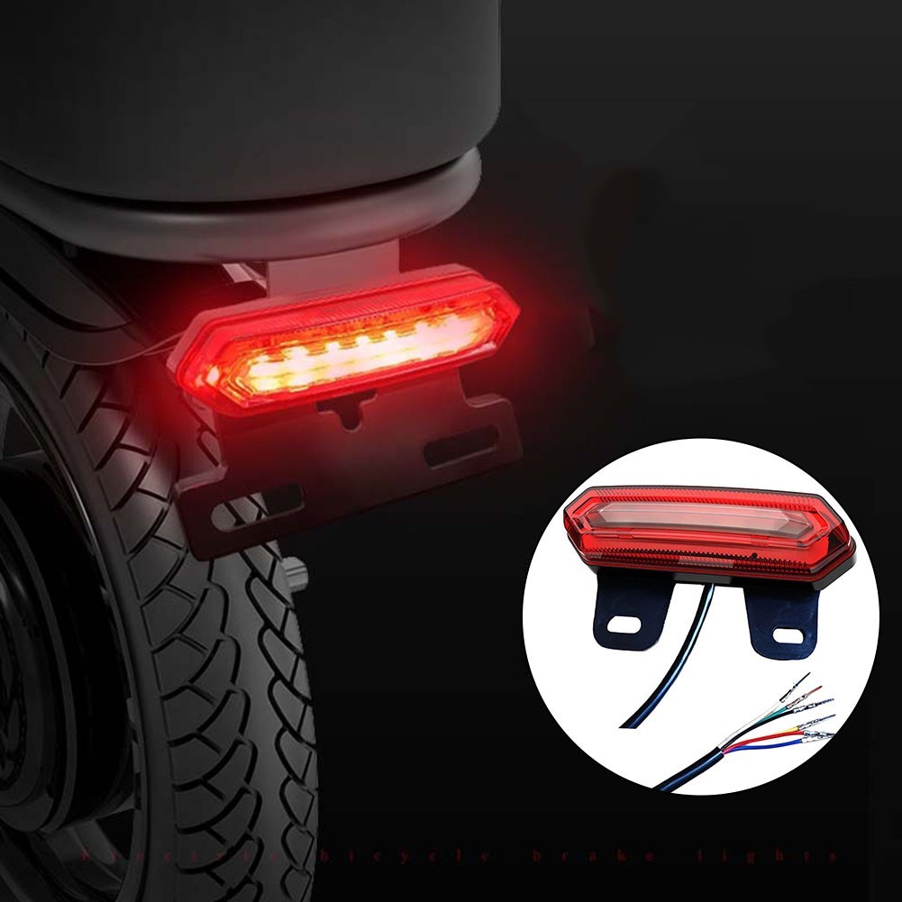 Practical Electric Bike Rear Light with Turn Signal and Brake Function