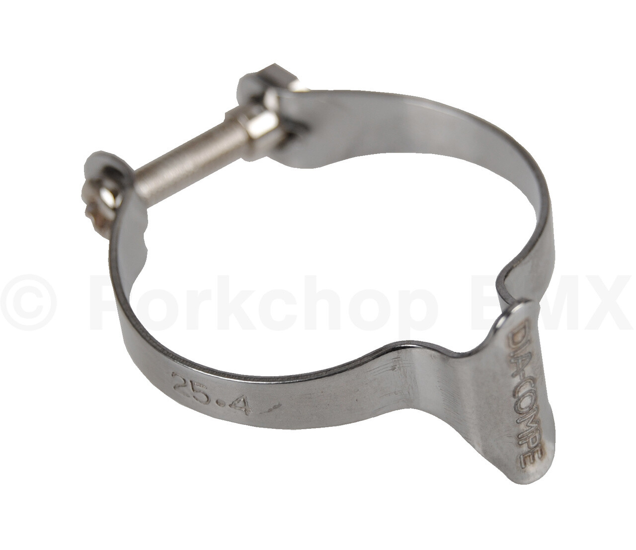 Dia-Compe 25.4mm (1″) Bicycle Brake Cable Housing Frame Clip Clamp Holder CHROME