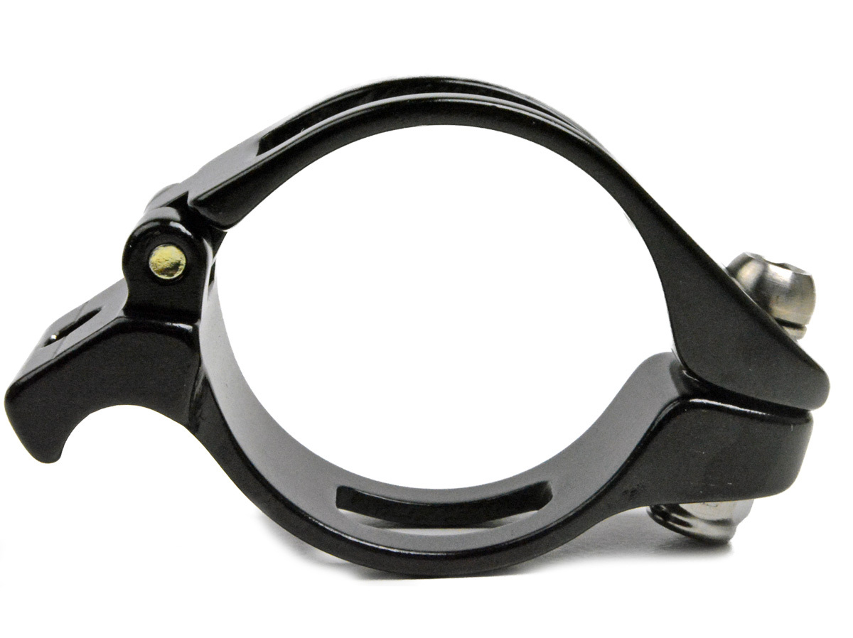 OMNI Front Derailleur Adapter Clamp Campagnolo Record Chorus Athena BLACK 28.6mm