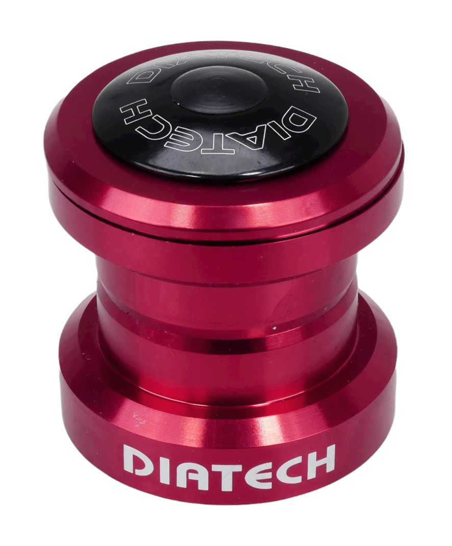 Diatech CB-2 threadless 1 1/8″ headset – SEALED BEARING – RED