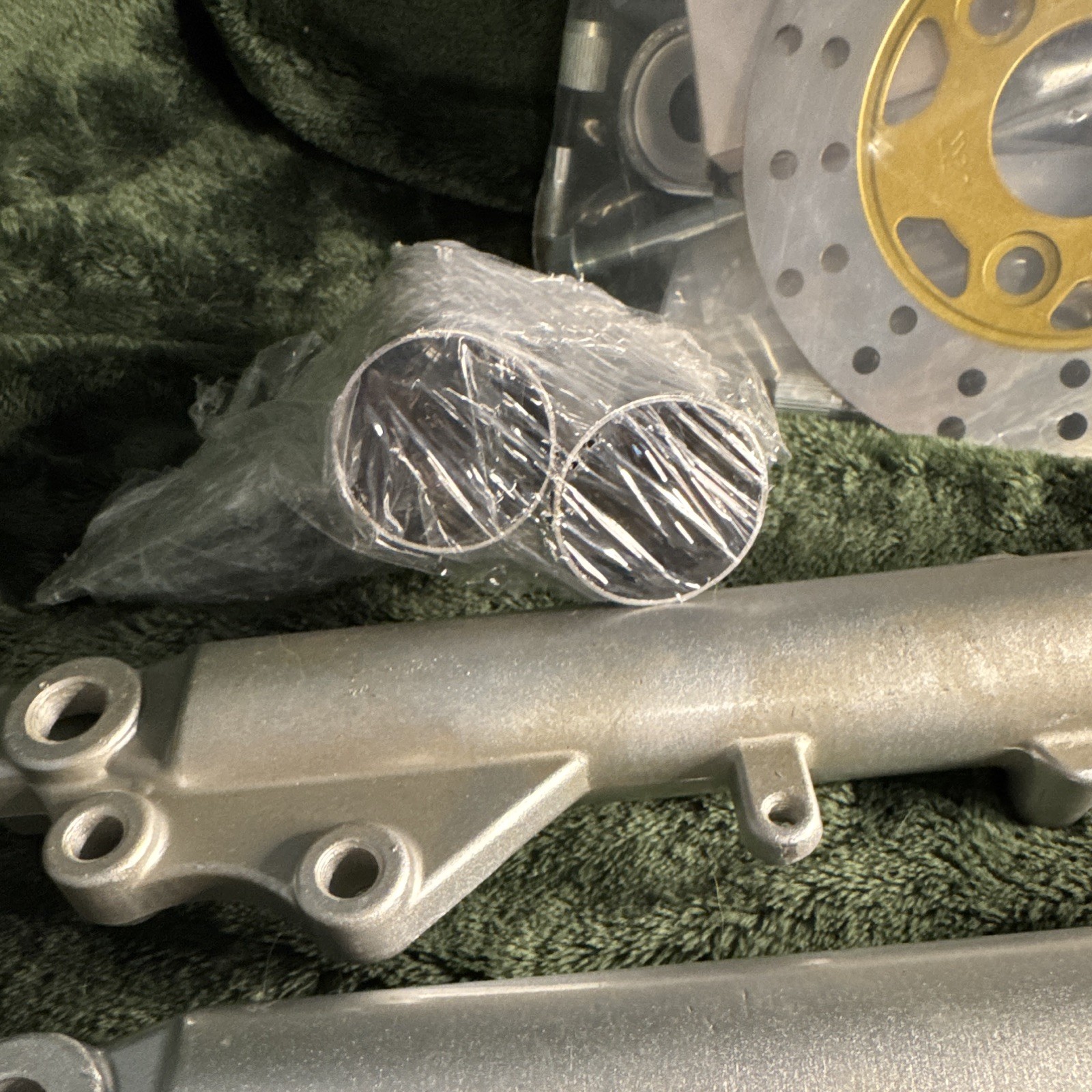 Front Fork End Wheel Triple Brake for Dirt Bike