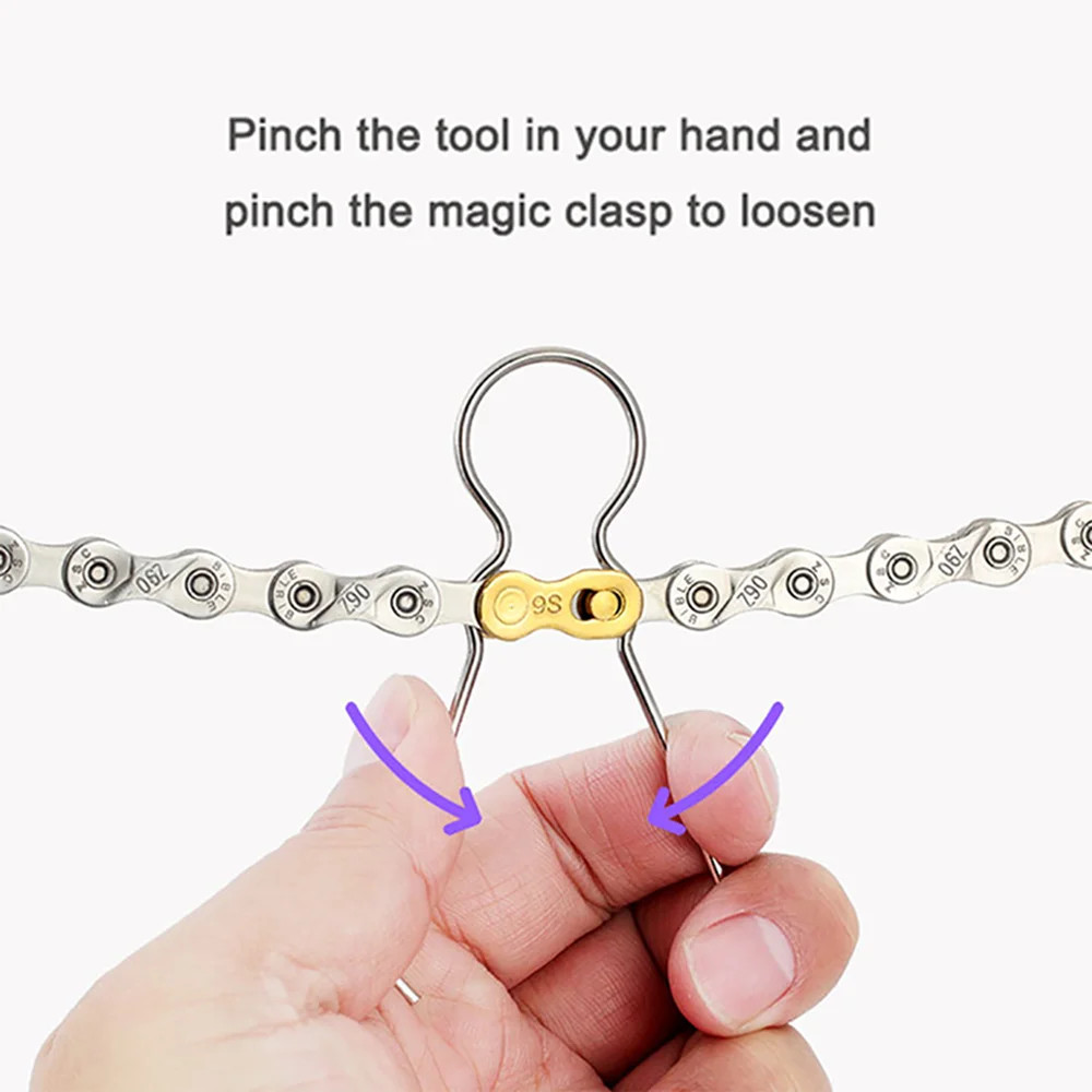 Universal Bike Chain Quick Link Connector Master Link for 1-12 Speed Bicycle