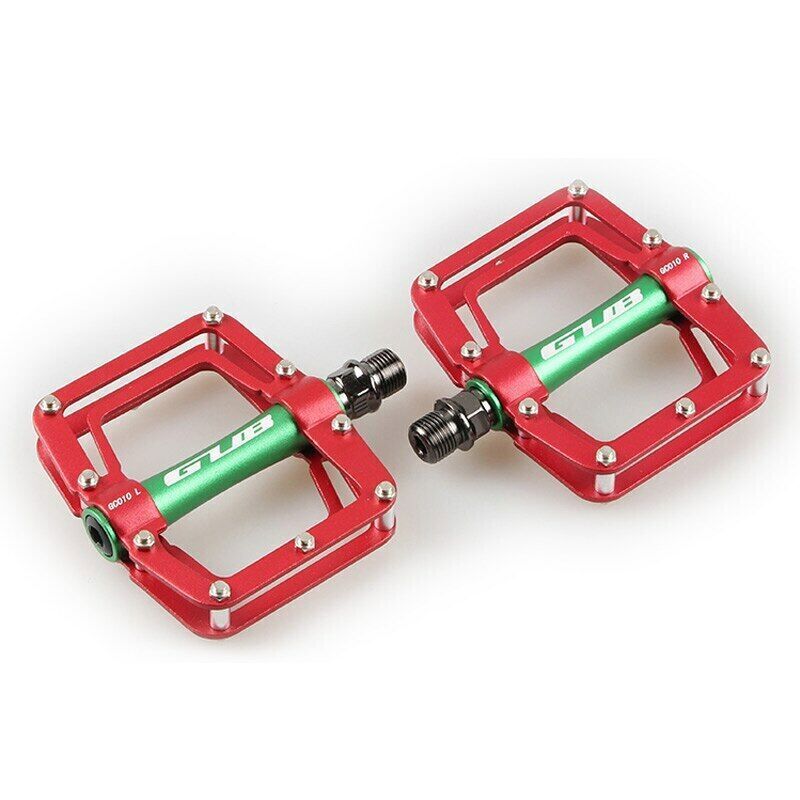 Cycling Pedals Aluminum Alloy Platform CR-MO 9/16″ DU Sealed Bearing Pedal
