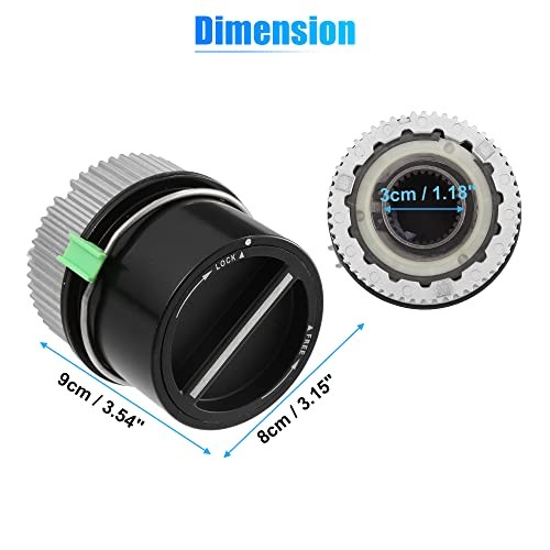 1 Pair 4WD Front Manual Wheel Locking Hub 1C3Z-3B396-DA for Ford F250 F350