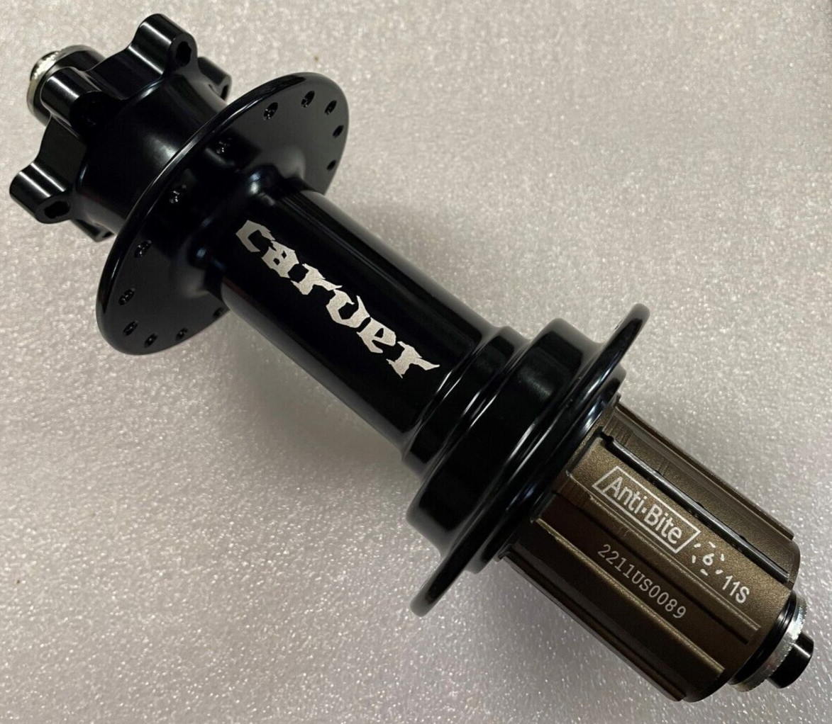 Carver Bikes 170mm Rear QR Hub 32 Hole 6-Bolt Disc Brake Black HG NEW!