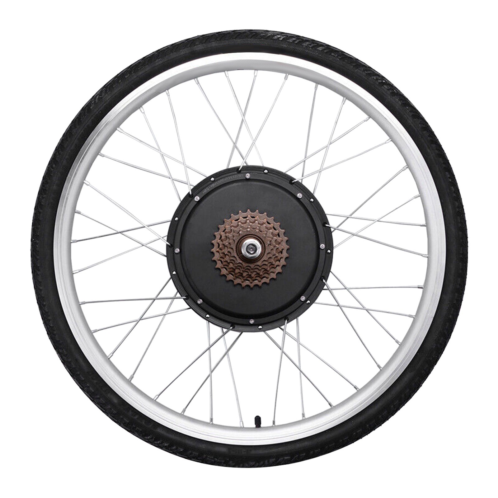 26″ 48V Electric Bicycle Rear Wheel Ebike Hub Motor Conversion Kit 1000W