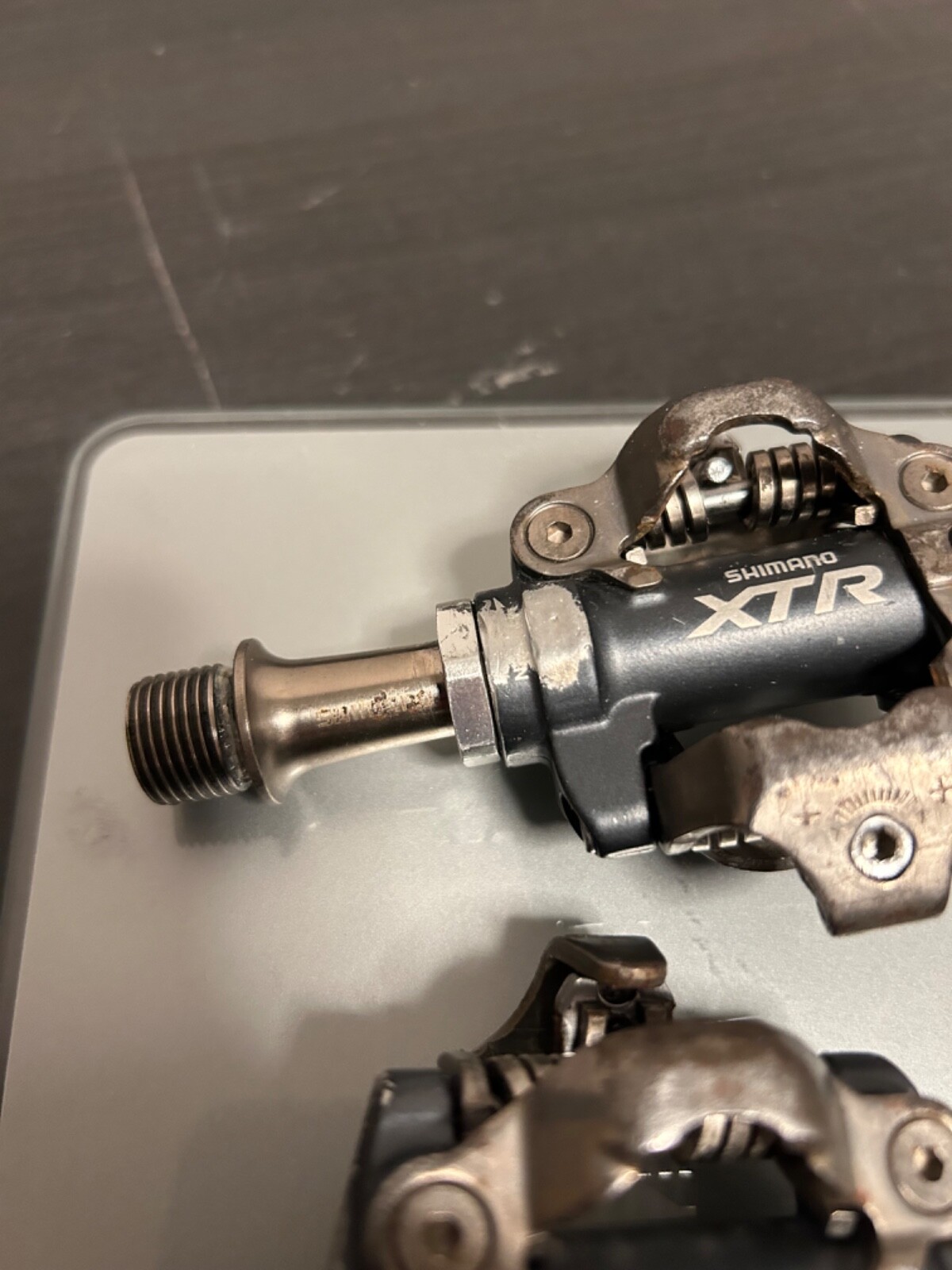 Shimano XTR PD-M970 SPD MTB Clipless Pedals Gray XTR