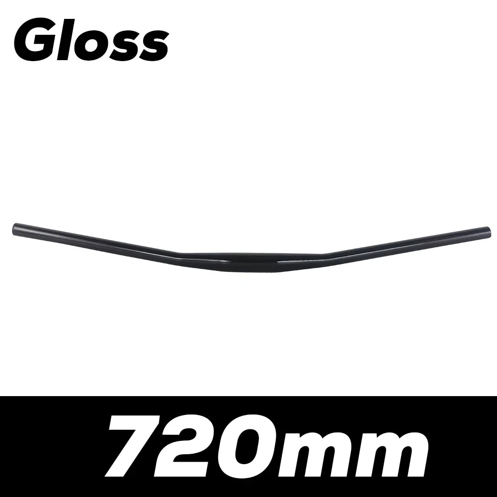 9 Degree Full Carbon Fiber XC Off-Road Racing Flat Handlebar Matte 580-740mm