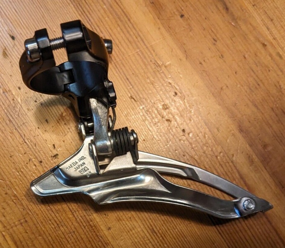 Suntour X-1 Front Bicycle Derailleur for Triple Sprocket New Old Stock