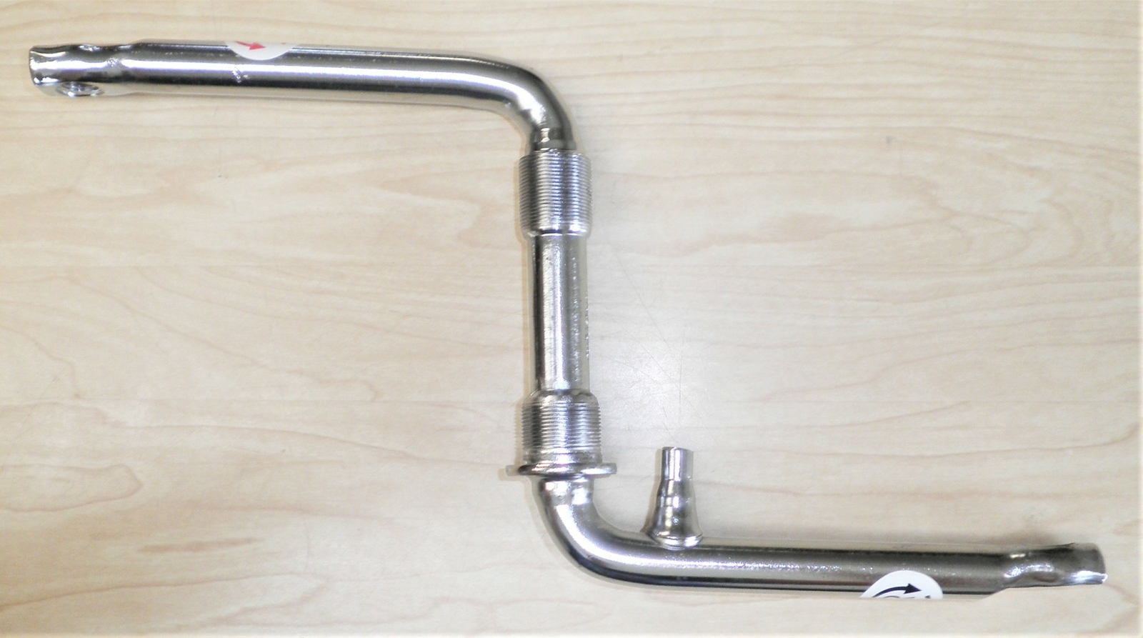 SILVER CADYL 140mm CRANK ARMS BICYCLE/BIKE PARTS 186
