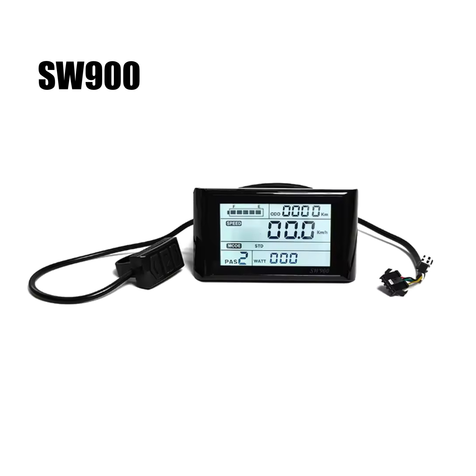 Electric Bike 48V 52V 60V 72V 1500W-3000W 45A 3-mode Sine Wave Ebike Controller