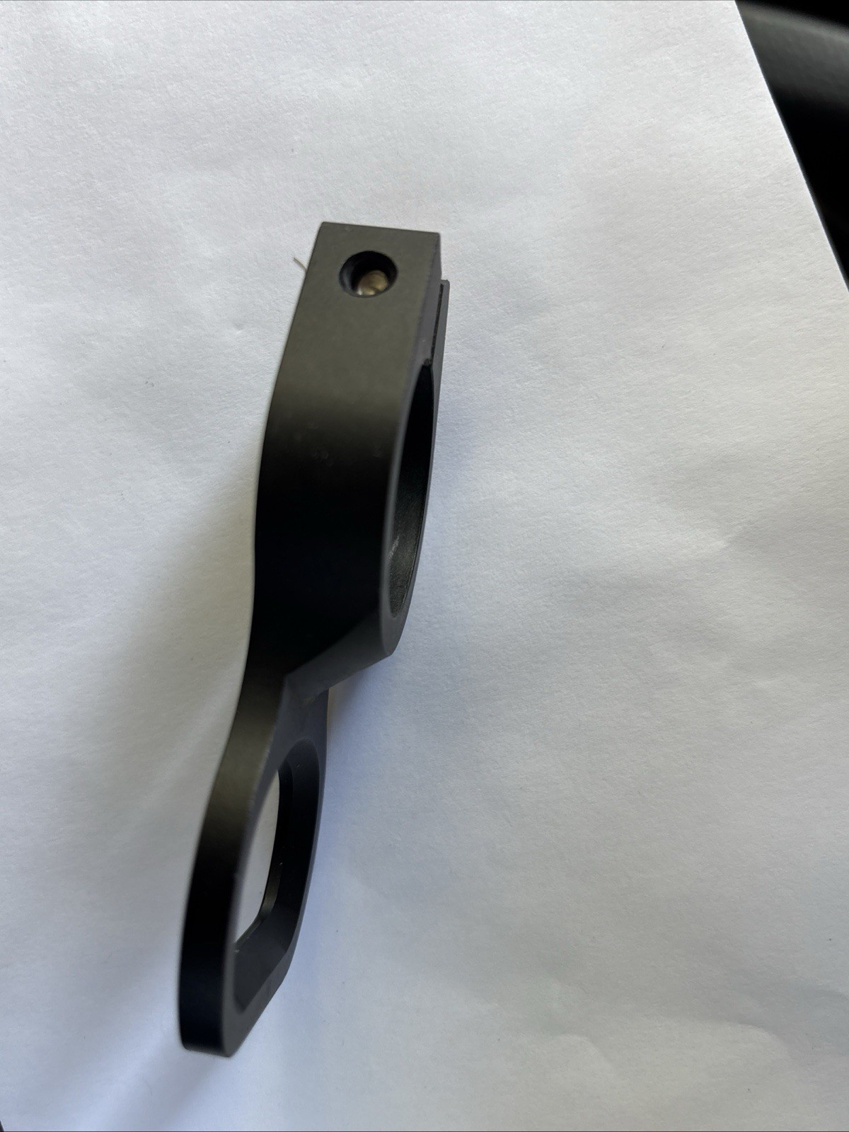 Wisecracker Aluminum Mountain Bike Stem Spacer Black Threadless 31.8 mm Clamp