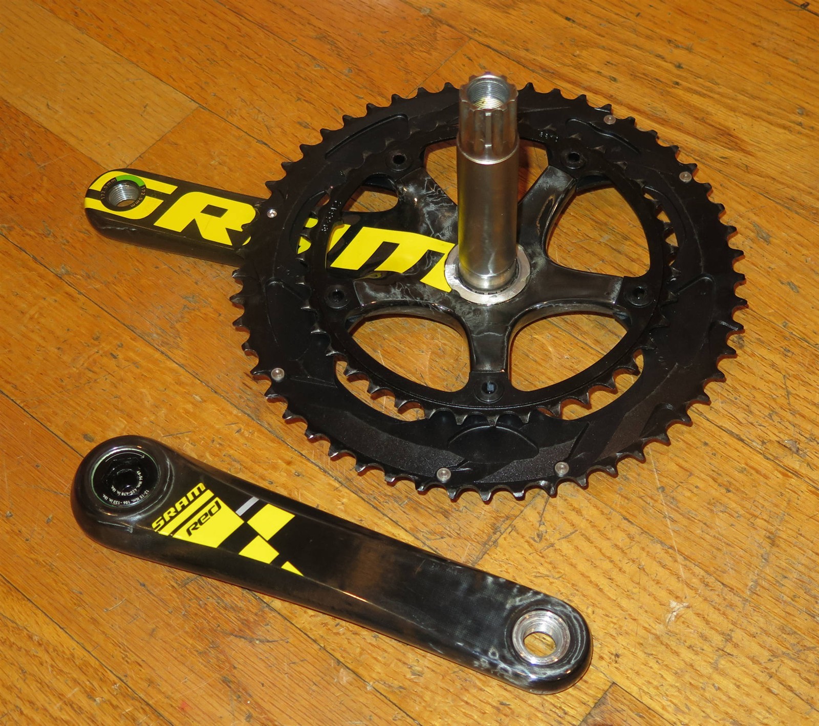 SRAM RED GXP Carbon Crankset Limited Tour Edition FC-RED-LTE – 10-speed 53/39