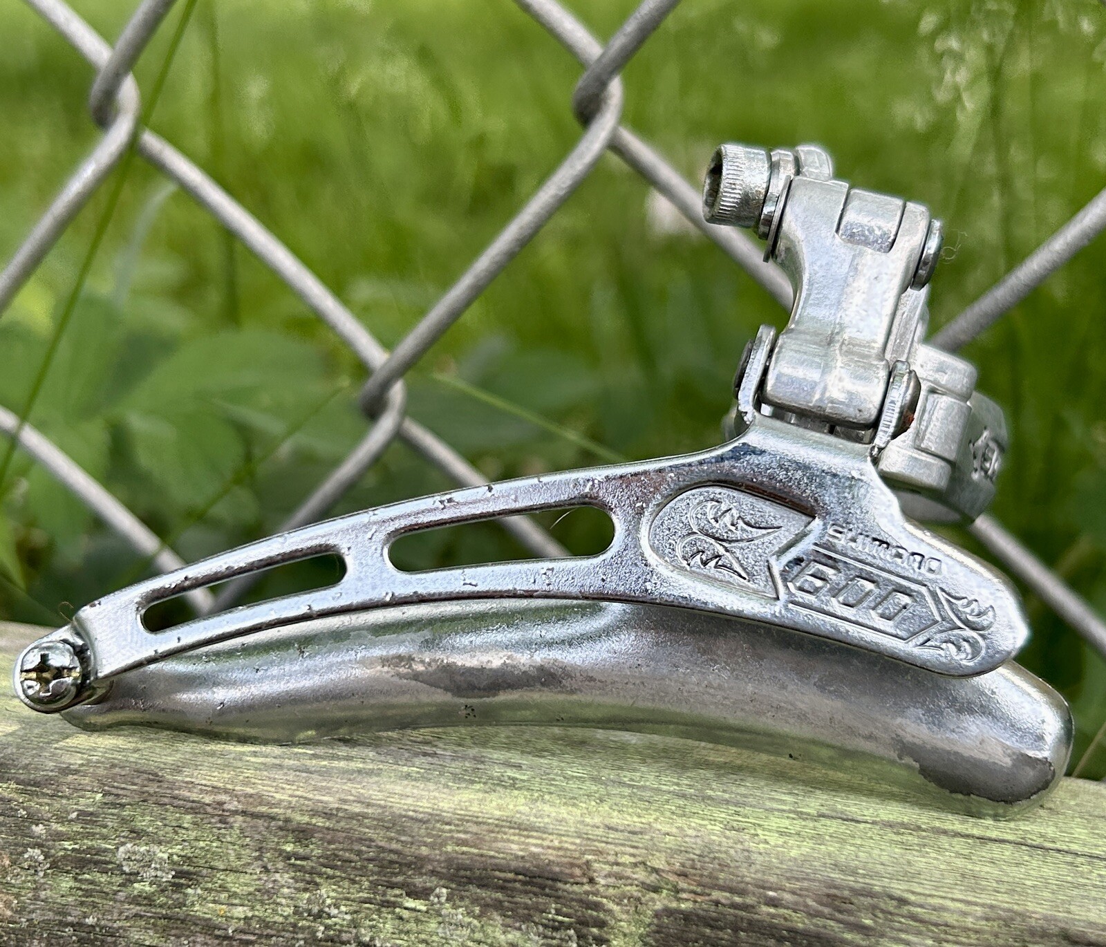 Shimano 600 Arabesque Front Derailleur Vintage Double Road Bike 70s 80s L’Eroica