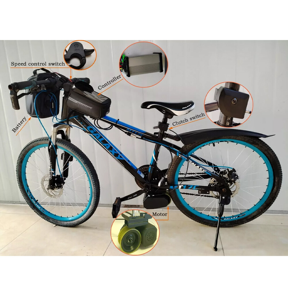Electric bike Conversion Kit brushless motor Friction Drive Motor 24V,36V DIY