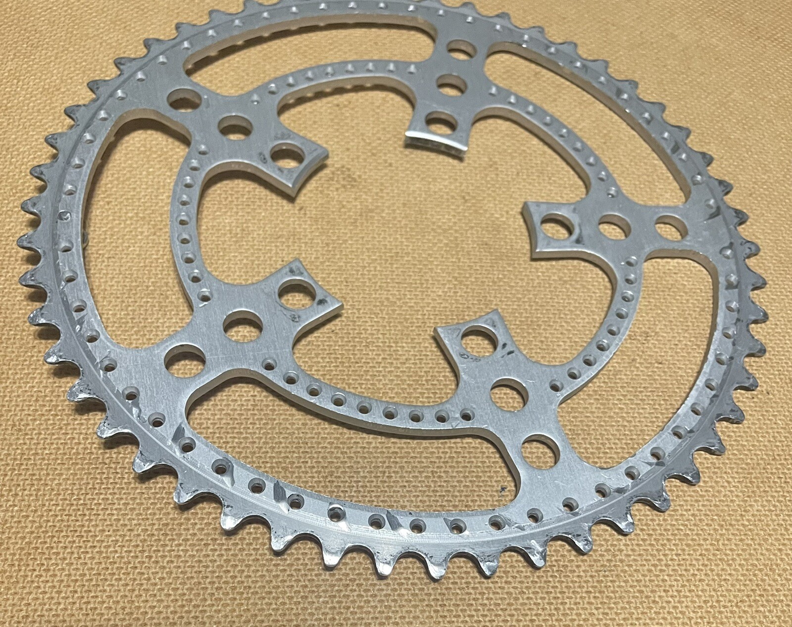 Vintage Stronglight Chainring 52T Drillium 86 BCD