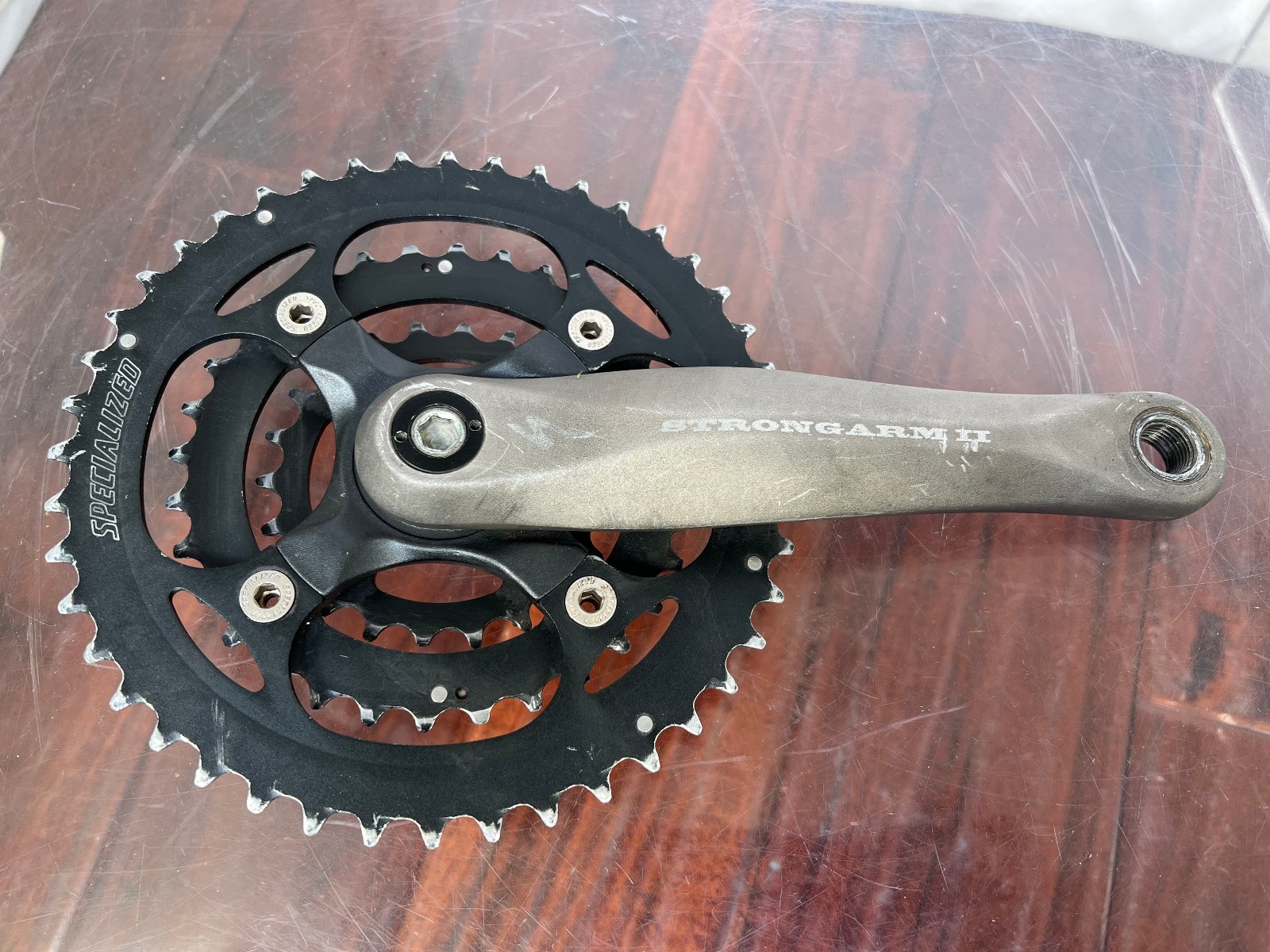 Specialized Strong Arm II 175mm Aluminum Mountain Bike Triple Crankset 44/32/22