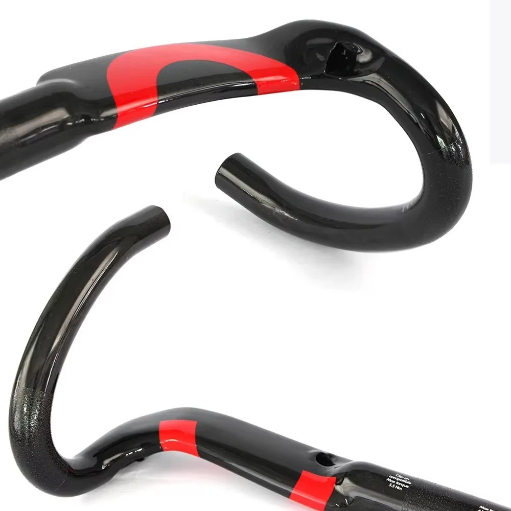 Carbon Fiber Road Bike Carbon Handlebar 31.8*400/420/440mm Bicycle Accessories
